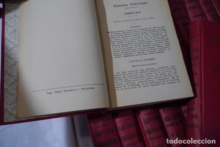 Libros antiguos: Historia Universal Cesar Cantu, 37 vol&uacute;menes - Foto 11