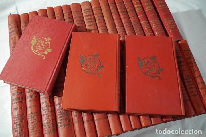 Libros antiguos: Historia Universal Cesar Cantu, 37 vol&uacute;menes - Foto 12