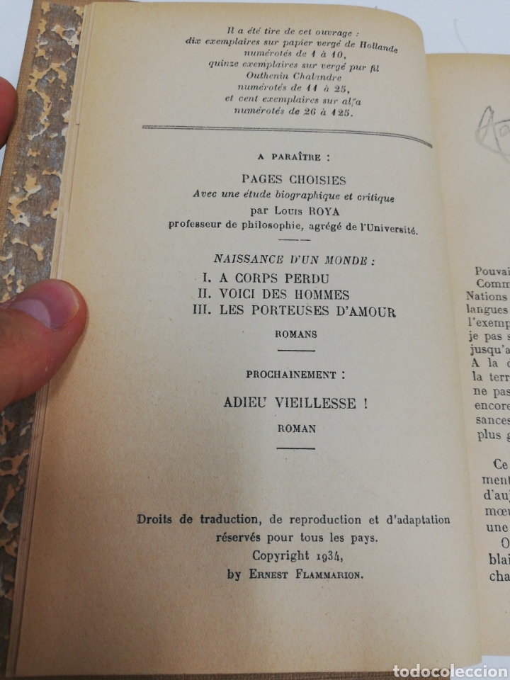 Libros antiguos: Libro BABEL. Margueritte. En Franc&eacute;s. 1.934. - Foto 8