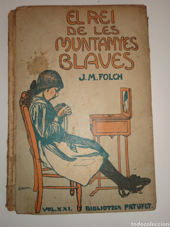 Libros antiguos: El rei de les muntanyes blaves - Foto 1