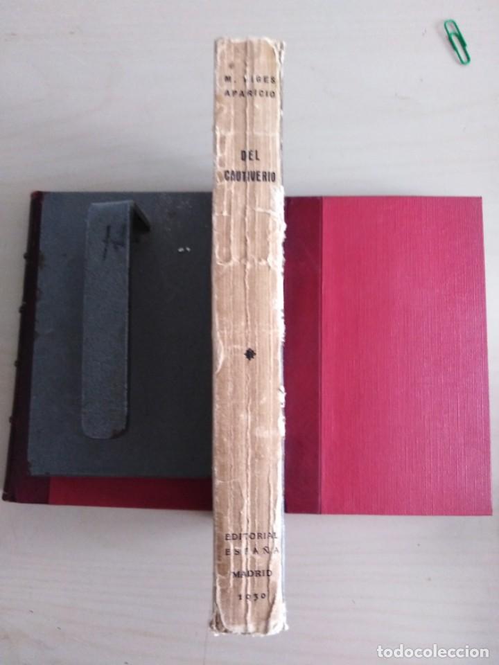 Libros antiguos: Del Cautiverio. M. Ciges Aparicio. - Foto 4