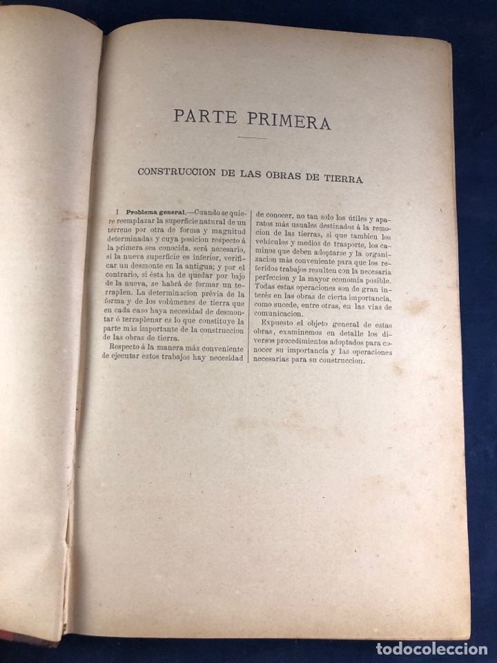 Libros antiguos: Tratado de construcci&oacute;n general - Foto 3