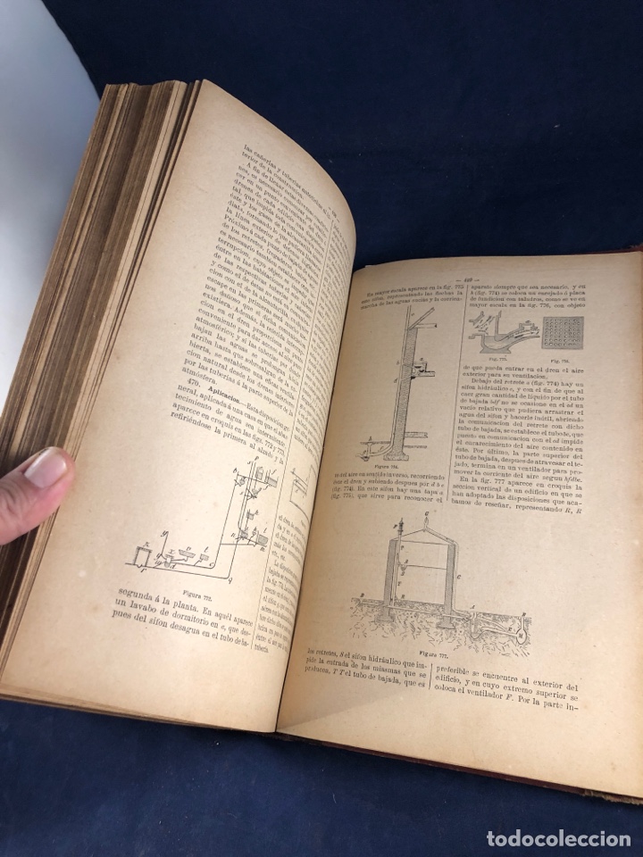 Libros antiguos: Tratado de construcci&oacute;n general - Foto 8