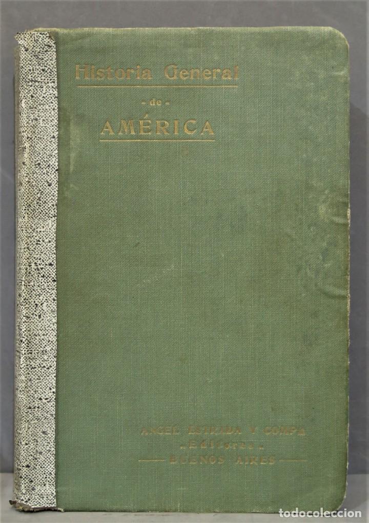 Libros antiguos: COMPENDIO DE LA HISTORIA DE AM&Eacute;RICA. NAVARRO Y LAMARCA - Foto 1