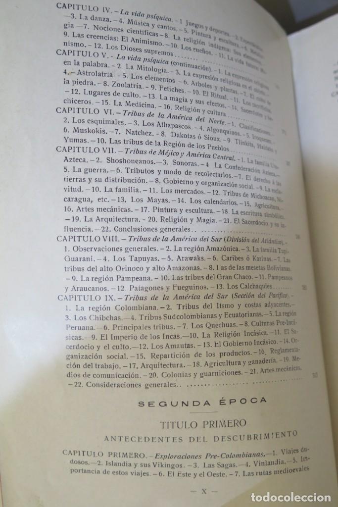Libros antiguos: COMPENDIO DE LA HISTORIA DE AM&Eacute;RICA. NAVARRO Y LAMARCA - Foto 5