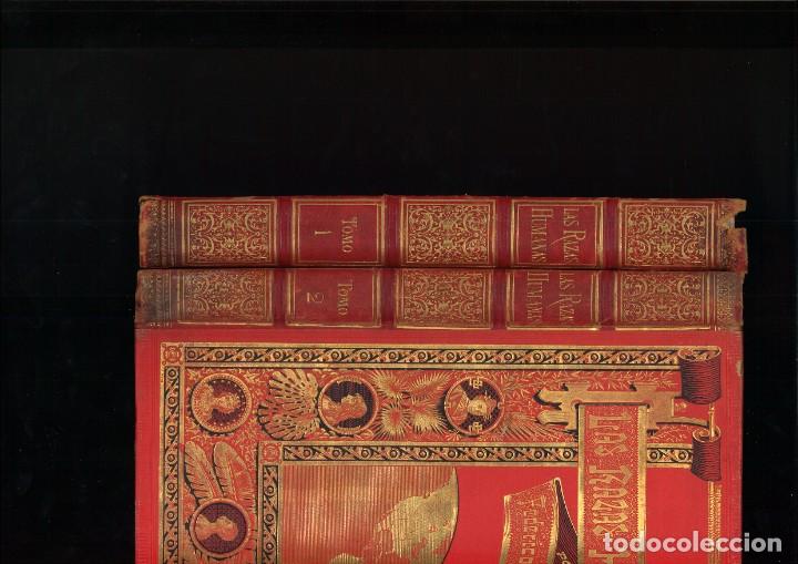 Libros antiguos: LAS RAZAS HUMANAS. Federico Ratzel - Foto 5