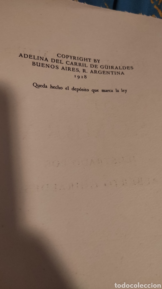 Libros antiguos: Don segundo Sombra de Ricardo G&uuml;iraldes - Foto 4