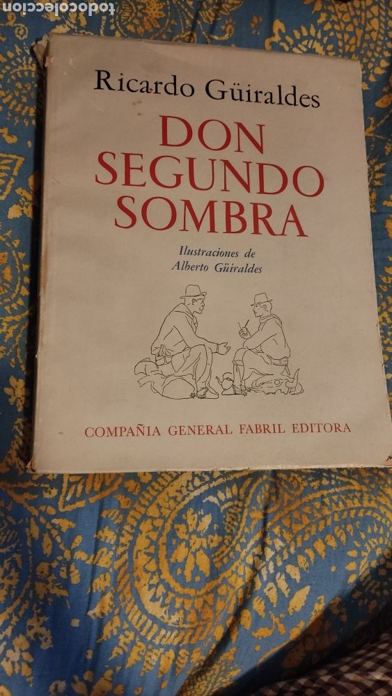 Libros antiguos: Don segundo Sombra de Ricardo G&uuml;iraldes - Foto 1