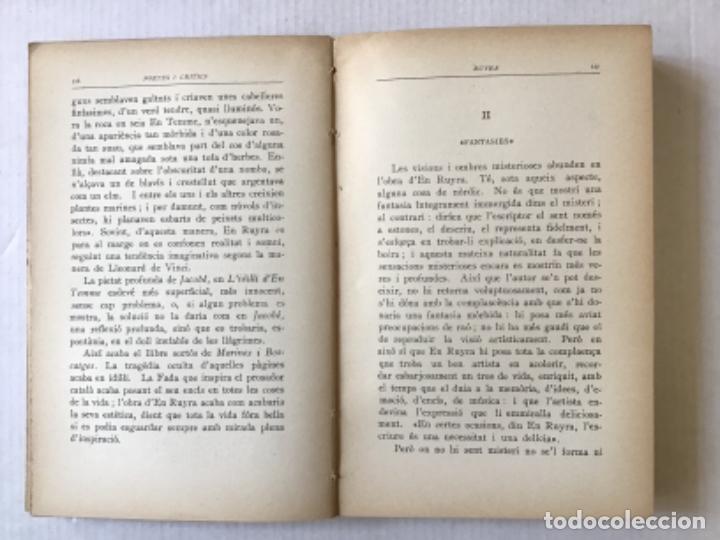 Libros antiguos: POETES I CR&Iacute;TICS. - CAPDEVILA, J. M. - Foto 3
