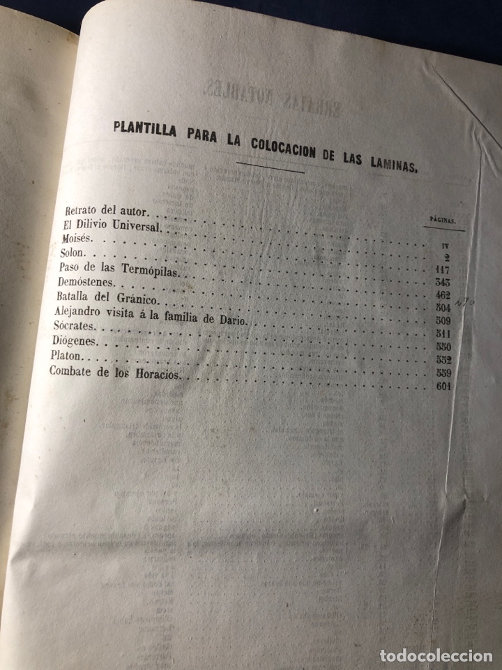 Libros antiguos: 1854. C. CANTO - HISTOR&Iacute;A UNIVERSAL 10 tomos - Foto 8