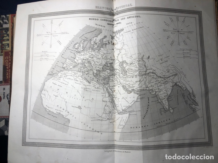 Libros antiguos: 1854. C. CANTO - HISTOR&Iacute;A UNIVERSAL 10 tomos - Foto 9