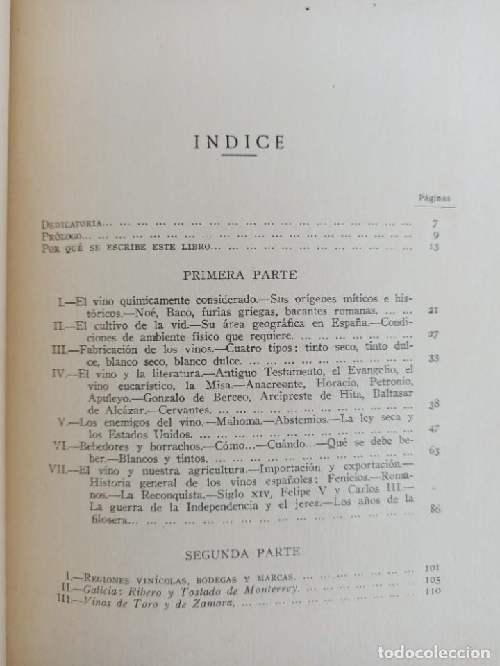 Libros antiguos: VINOS DE ESPA&Ntilde;A - BELDA , Joaqu&iacute;n - 1929 - Foto 5