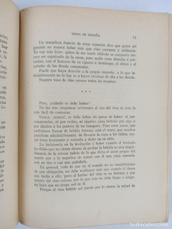 Libros antiguos: VINOS DE ESPA&Ntilde;A - BELDA , Joaqu&iacute;n - 1929 - Foto 9