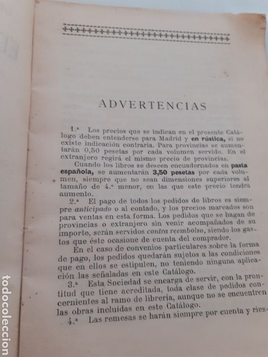 Libros antiguos: Editorial Reus cat&aacute;logo general, 1923 - Foto 3