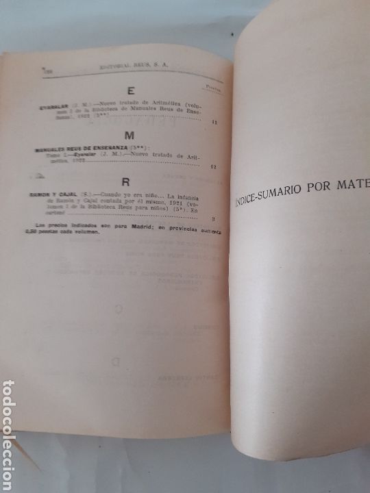 Libros antiguos: Editorial Reus cat&aacute;logo general, 1923 - Foto 7