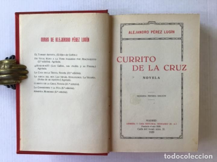 Libros antiguos: CURRITO DE LA CRUZ. - P&Eacute;REZ LUG&Iacute;N, Alejandro. - Foto 3
