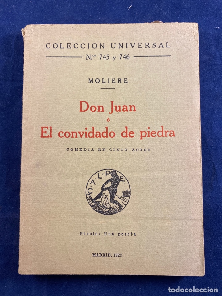 Libros antiguos: Don juan o el convidado de piedra - Foto 1