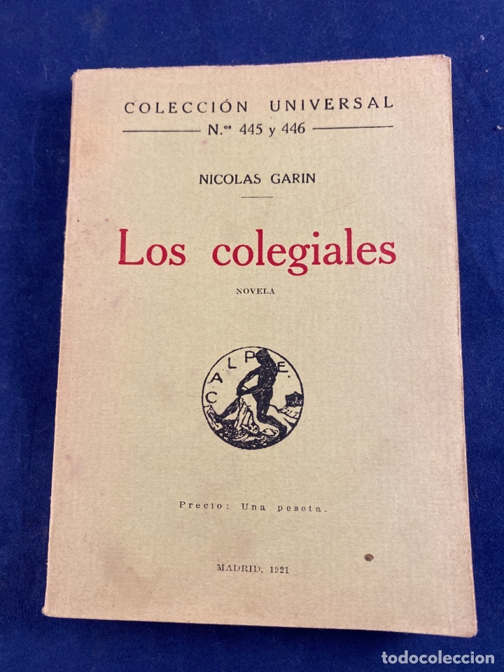 Libros antiguos: Los colegiales - Foto 1