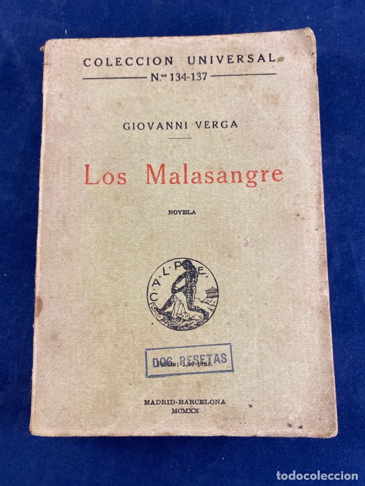 Libros antiguos: Los malasangre - Foto 1