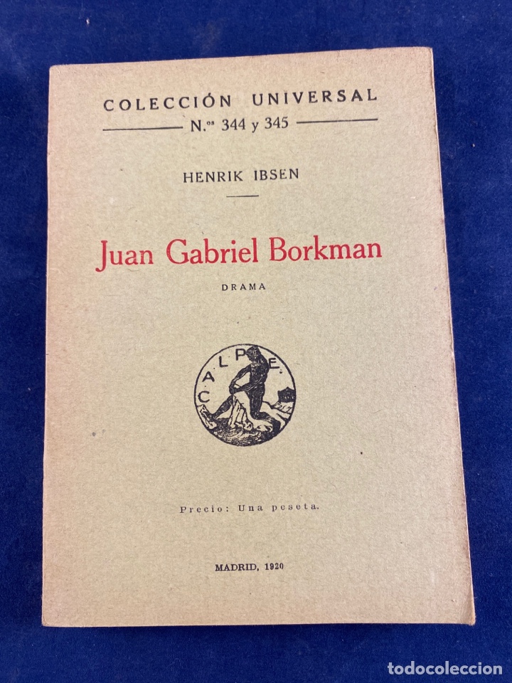 Libros antiguos: Juan Gabriel borkman - Foto 1