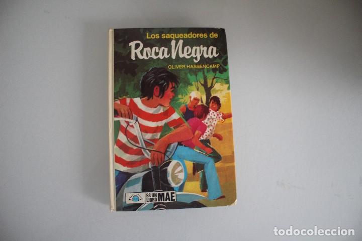 Libros antiguos: LOS SAQUEADORES DE ROCA NEGRA - Foto 1