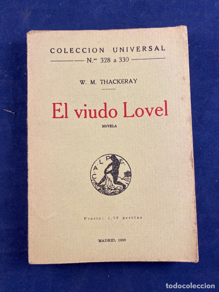 Libros antiguos: El viudo Lovel - Foto 1
