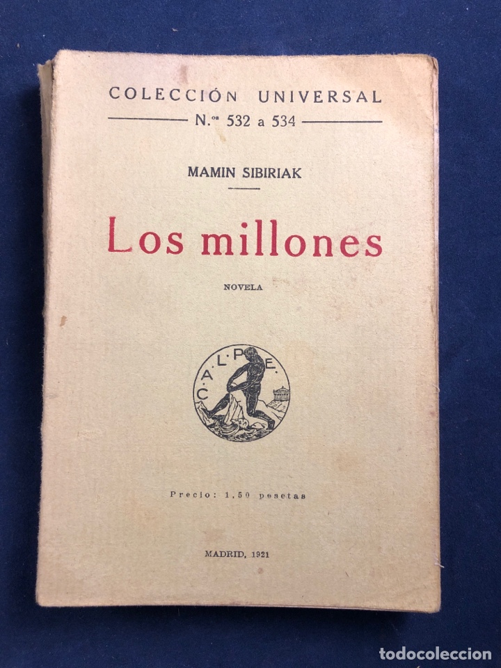 Libros antiguos: Los millones - Foto 1