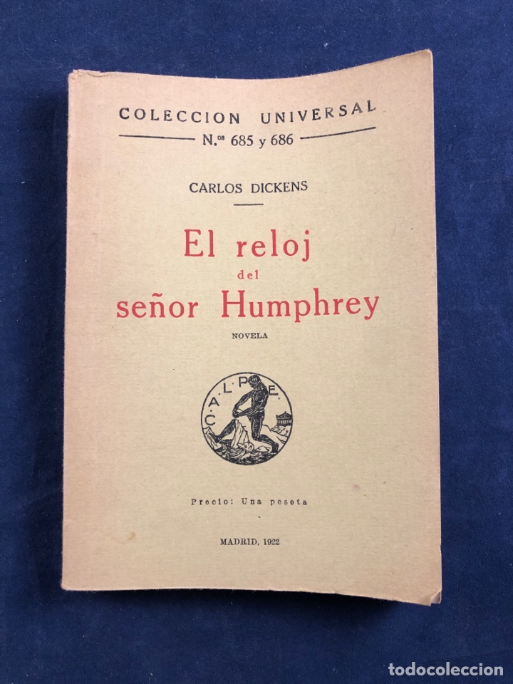 Libros antiguos: El reloj del se&ntilde;or Humphrey - Foto 1