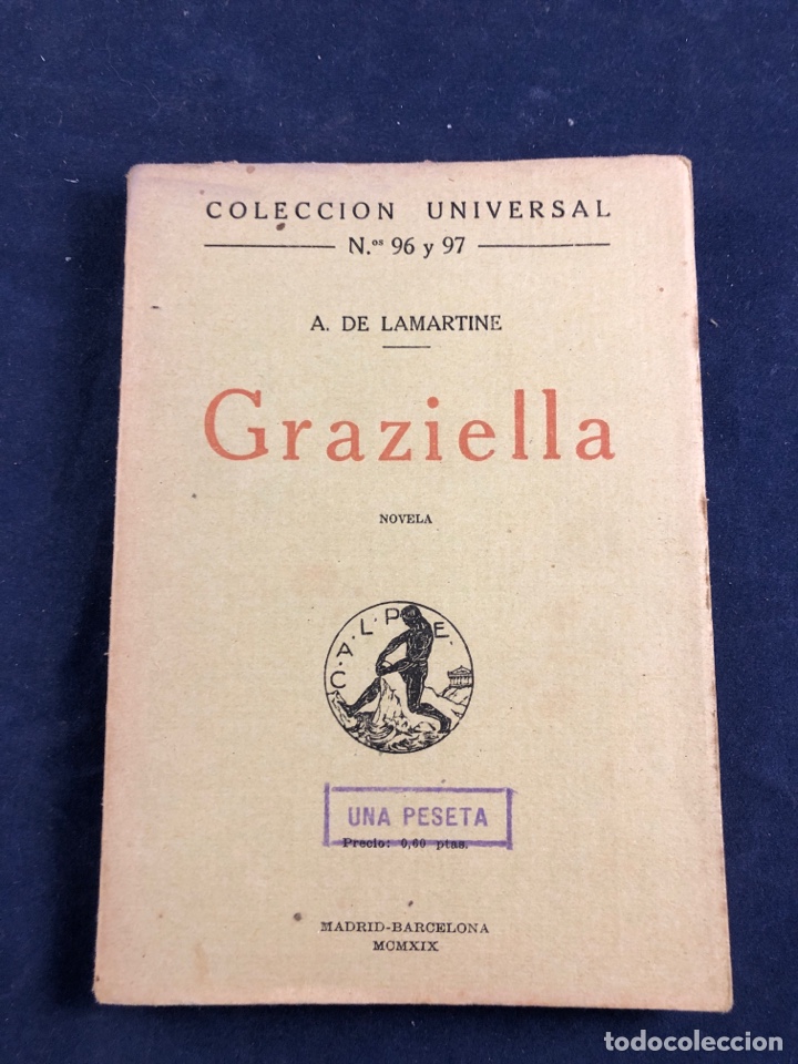 Libros antiguos: Graziella - Foto 1