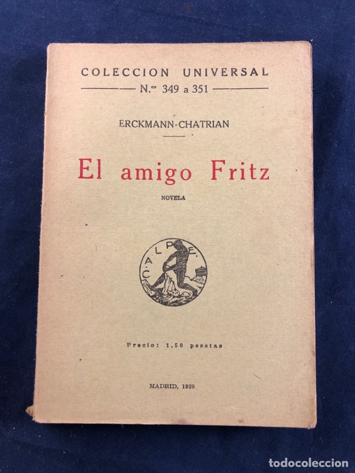 Libros antiguos: El amigo Fritz - Foto 1