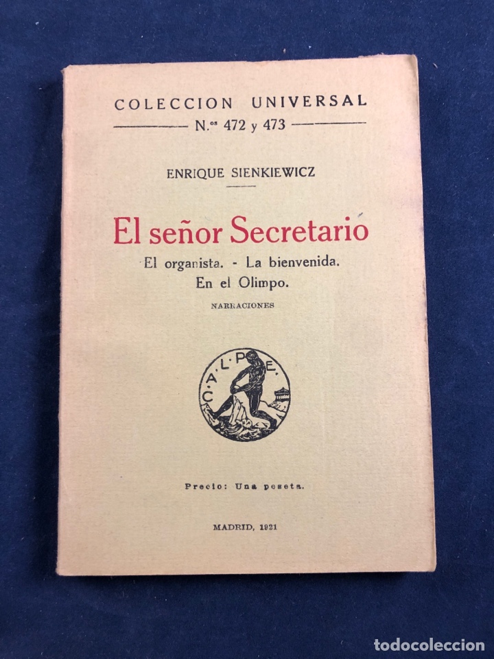 Libros antiguos: El se&ntilde;or secretario - Foto 1