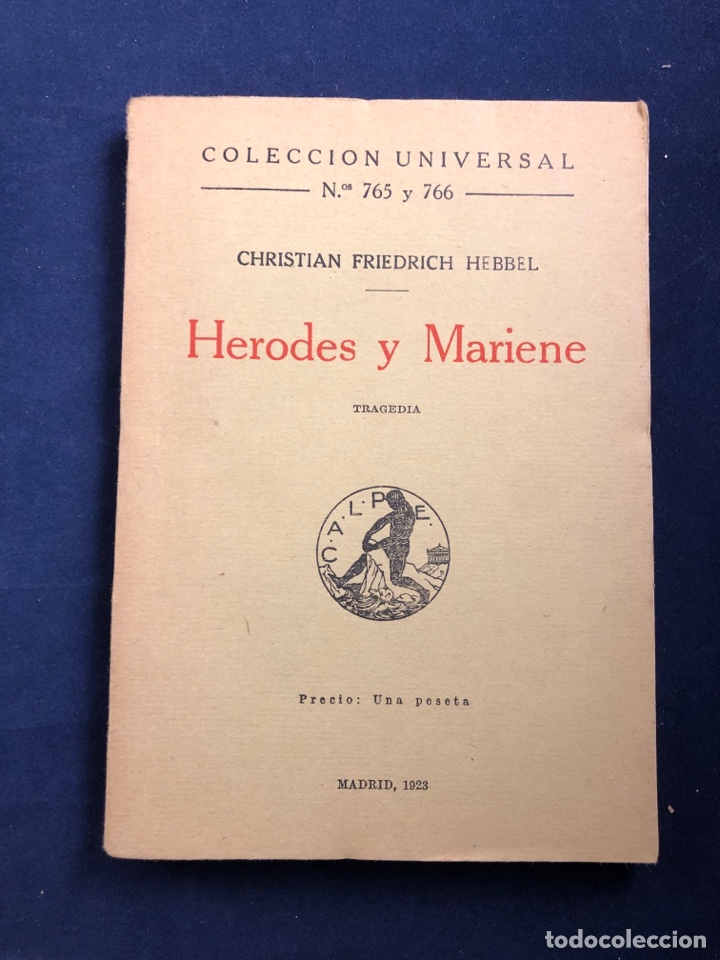 Libros antiguos: Herodes y Mariene - Foto 1