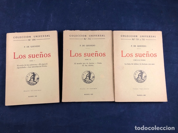Libros antiguos: Los sue&ntilde;os - Foto 1