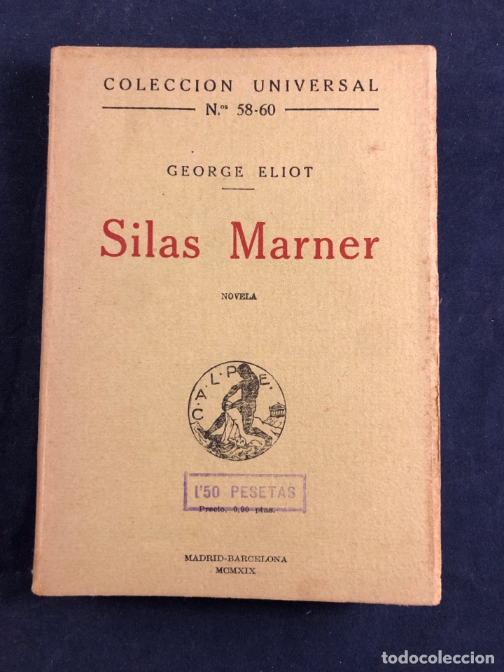 Libros antiguos: Silas Marner - Foto 1