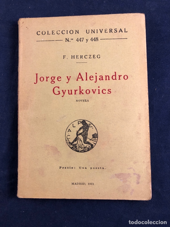 Libros antiguos: Jorge y Alejandro Gyurkovics - Foto 1