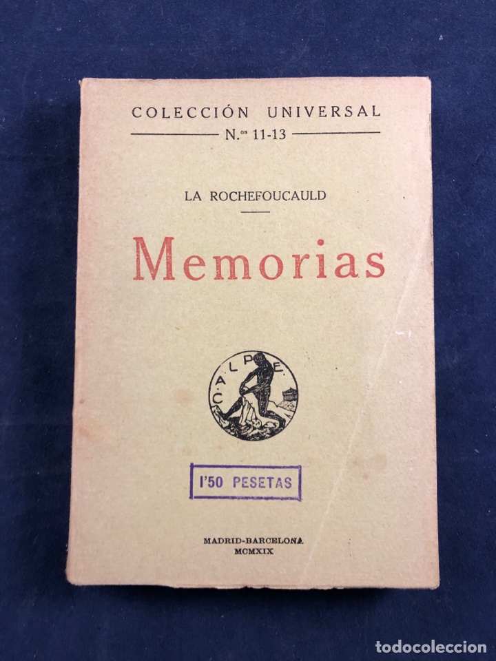 Libros antiguos: Memorias - Foto 1
