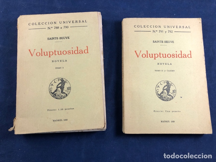 Libros antiguos: Voluptuosidad - Foto 1