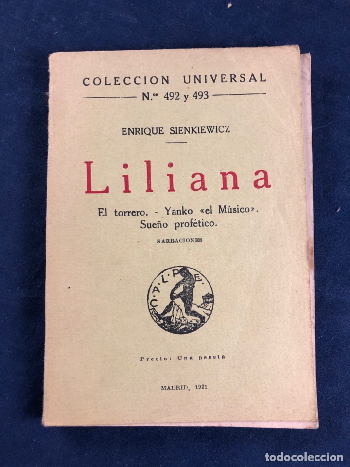 Libros antiguos: Liliana - Foto 1