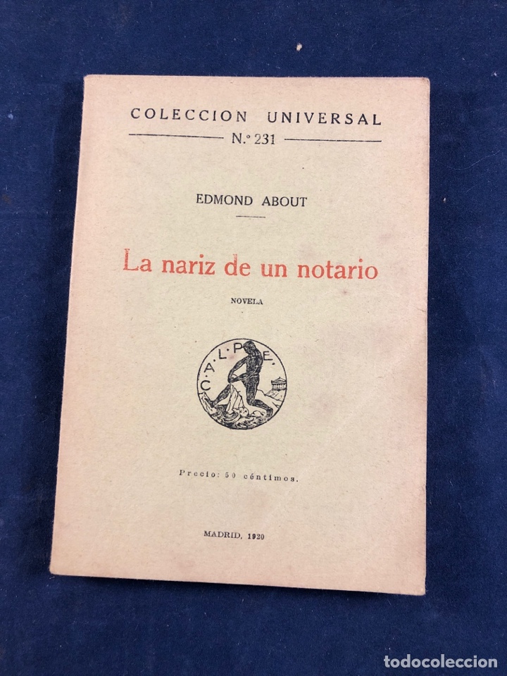 Libros antiguos: La nariz de un notario - Foto 1