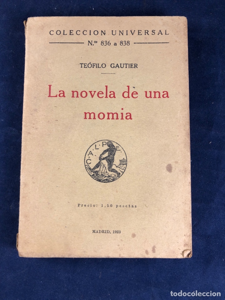 Libros antiguos: La novela de una momia - Foto 1