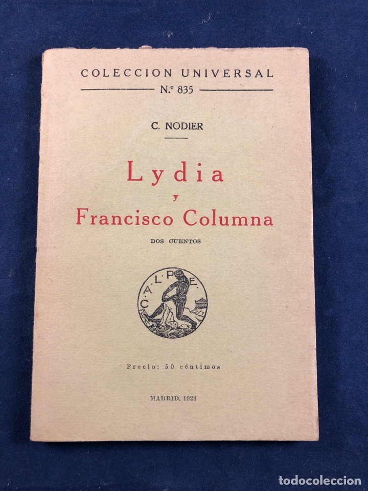 Libros antiguos: Lydia y Francisco Columna - Foto 1