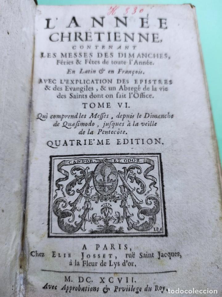 Libros antiguos: LOTE DE LIBROS DEL SIGLO XVII - Foto 7
