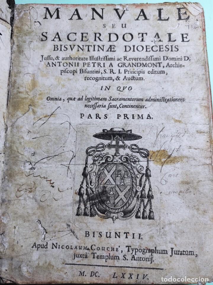 Libros antiguos: LOTE DE LIBROS DEL SIGLO XVII - Foto 18