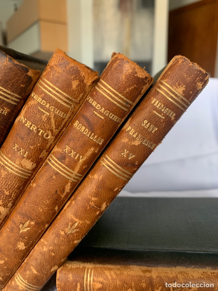 Libros antiguos: COLECCI&Oacute;N LIBROS ANTIGUOS DE JACINTO VERDAGUER - Foto 4
