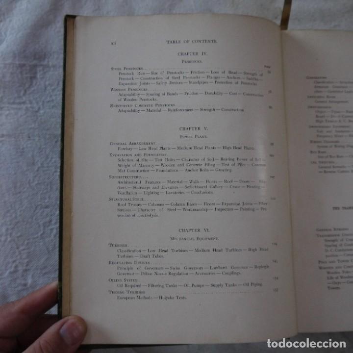 Libros antiguos: HYDROELECTRIC DEVELOPMENTS AND ENGINEERING - FRANK KOESTER - 1911 - 2.&ordf; EDICION - EN INGLES - Foto 4