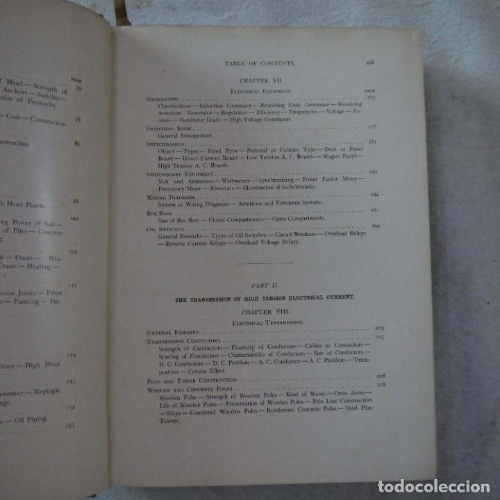 Libros antiguos: HYDROELECTRIC DEVELOPMENTS AND ENGINEERING - FRANK KOESTER - 1911 - 2.&ordf; EDICION - EN INGLES - Foto 5