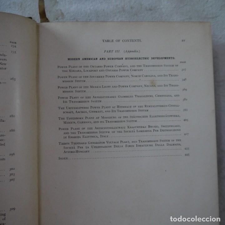 Libros antiguos: HYDROELECTRIC DEVELOPMENTS AND ENGINEERING - FRANK KOESTER - 1911 - 2.&ordf; EDICION - EN INGLES - Foto 7