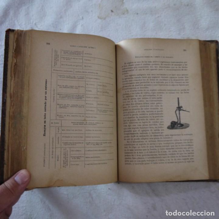 Libros antiguos: AN&Aacute;LISIS QU&Iacute;MICO - AGELL - Foto 15