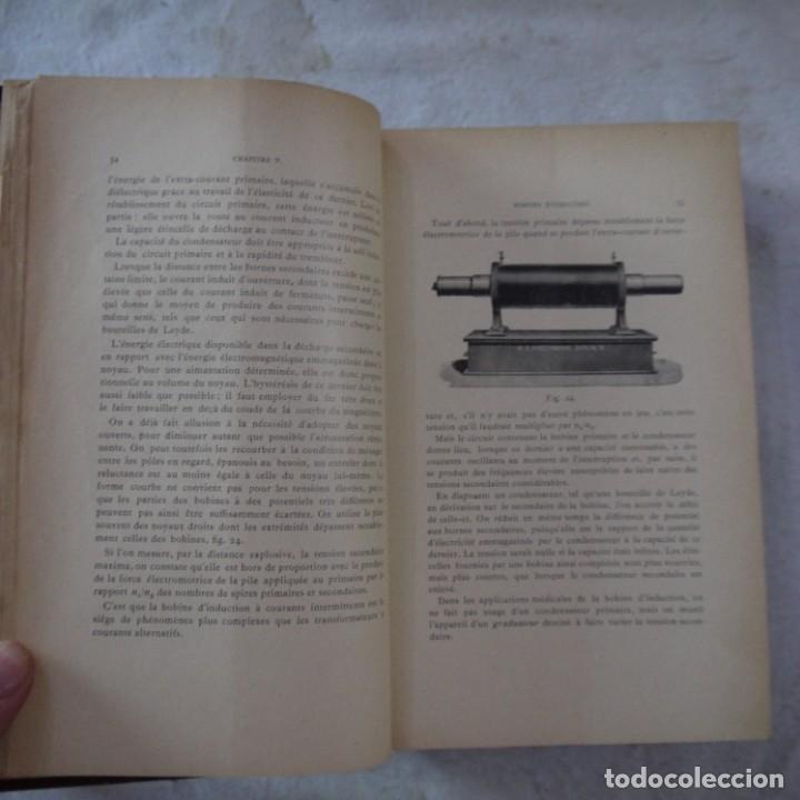 Libros antiguos: LE&Ccedil;ONS SUR L&Eacute;LECTRICIT&Eacute; TOME SECOND - ERIC GERARD - 1905 - FRANCES - Foto 5