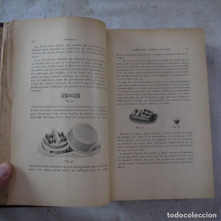 Libros antiguos: LE&Ccedil;ONS SUR L&Eacute;LECTRICIT&Eacute; TOME SECOND - ERIC GERARD - 1905 - FRANCES - Foto 7